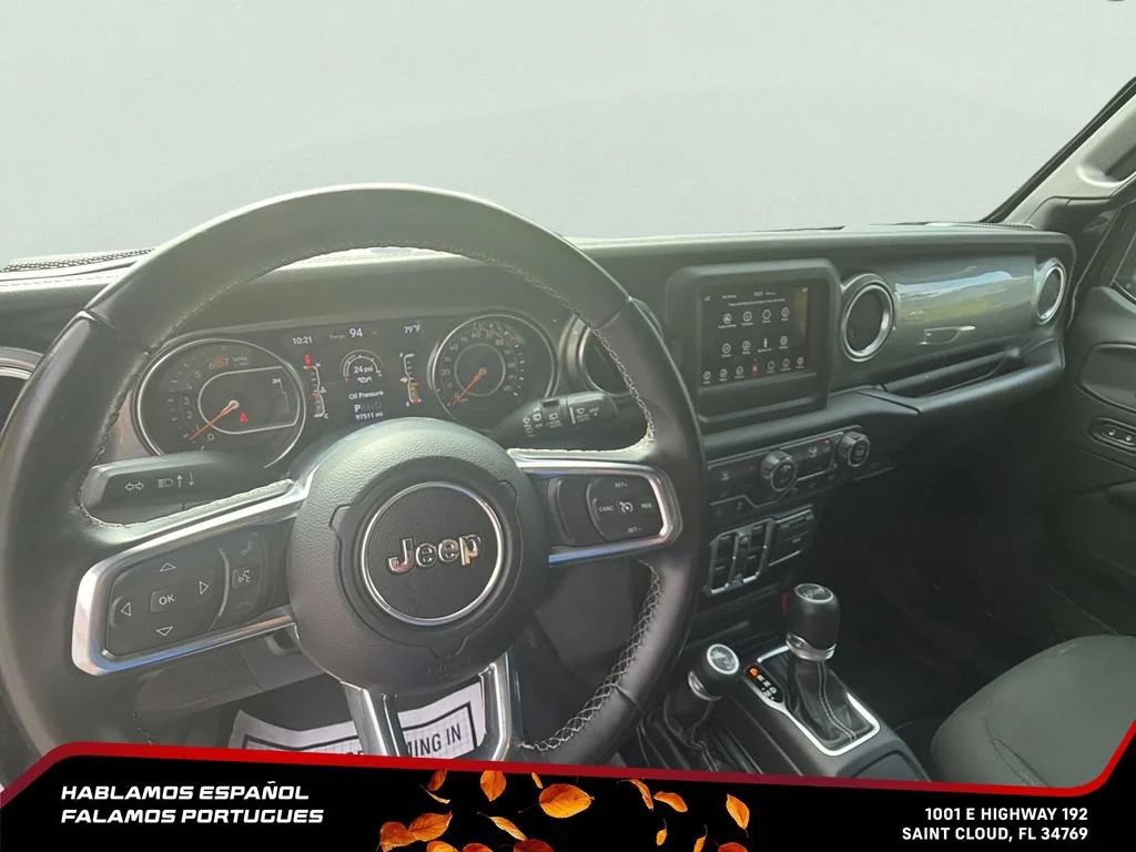 Used 2019 Black Jeep Sahara 4x4 image 27