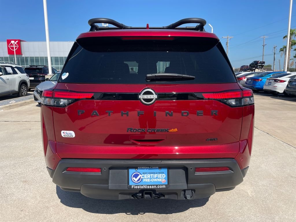 Certified Used 2024 Red Nissan Rock Creek image 4