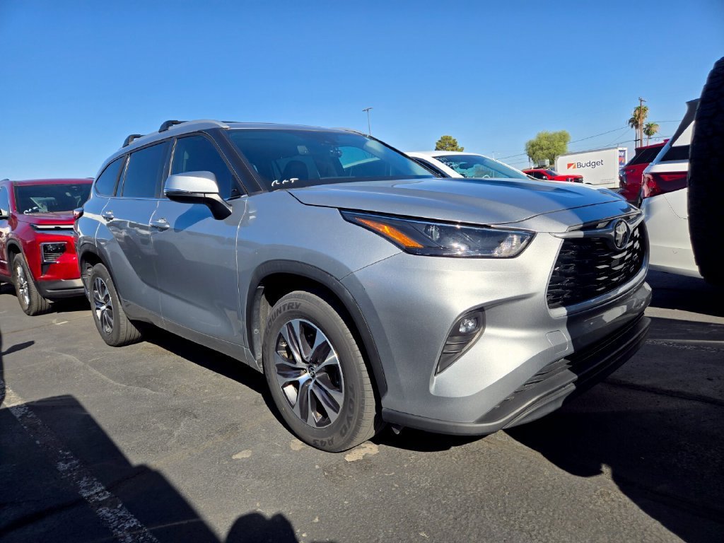 Used 2023 Celestial Silver Toyota Hybrid XLE image 1