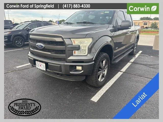 Used 2015 Gray Ford Lariat image 1