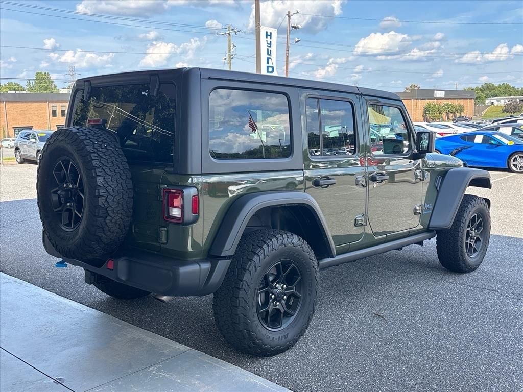 Used 2024 Green Clearcoat Jeep Willys 4xe image 27