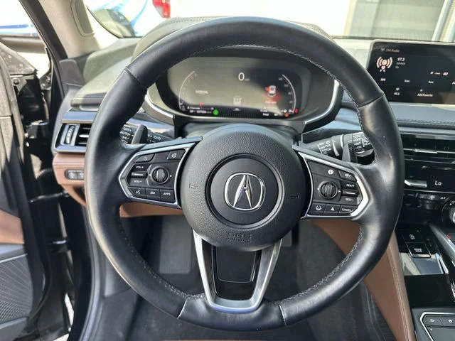 Used 2022 Black Acura Advance image 15