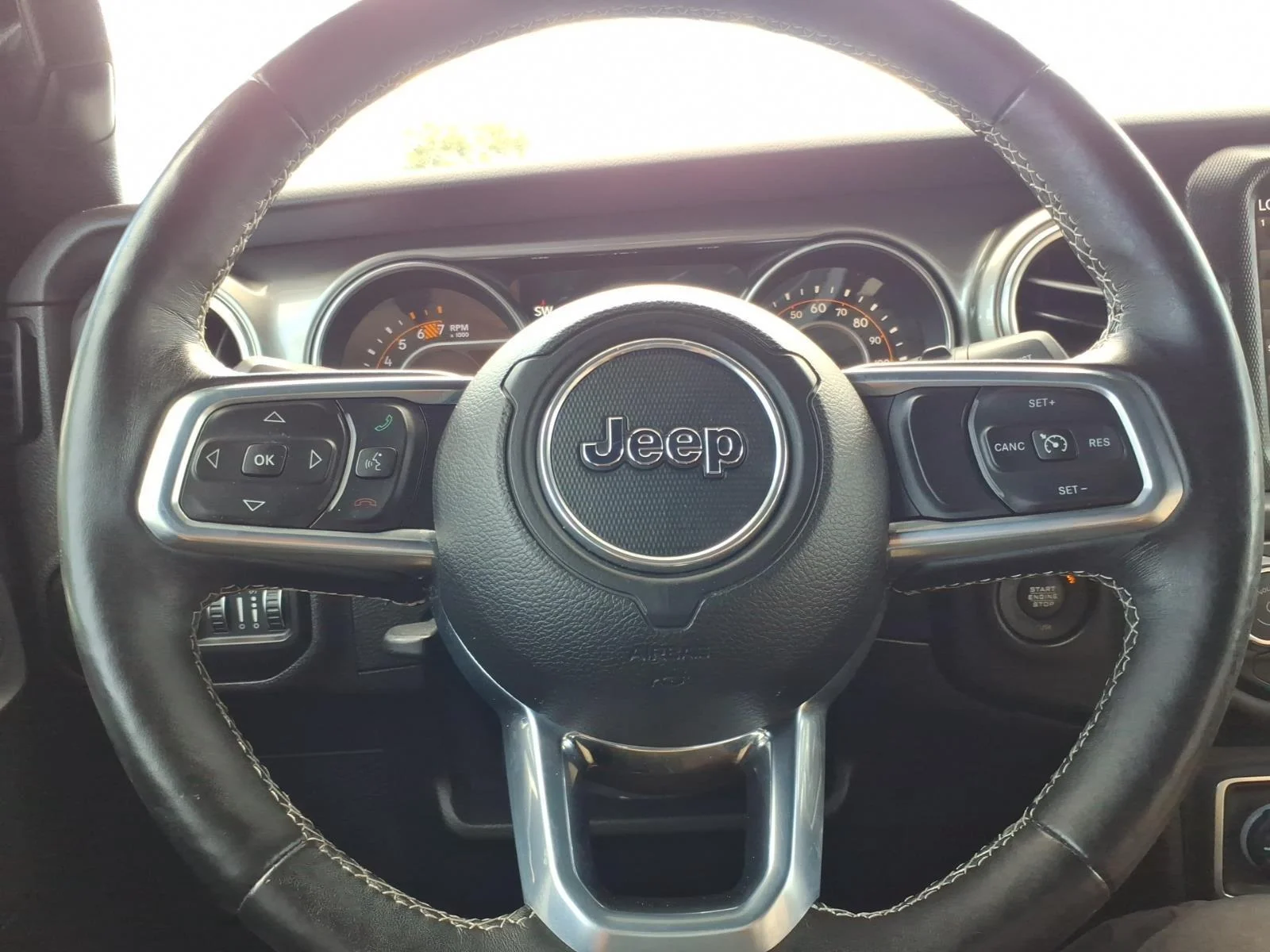 Used 2020 Black Clearcoat Jeep Sahara image 26