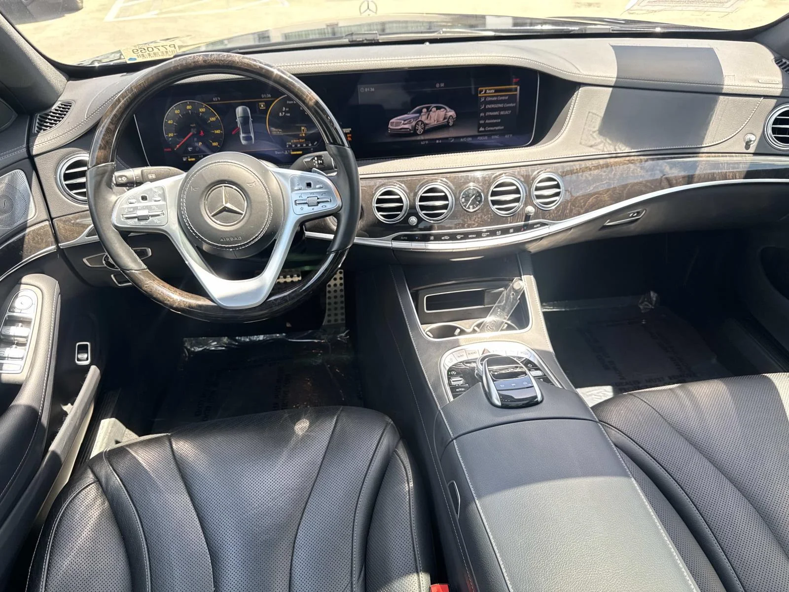 Used 2018 Anthracite Blue Metallic Mercedes-Benz S 450 Sedan image 7