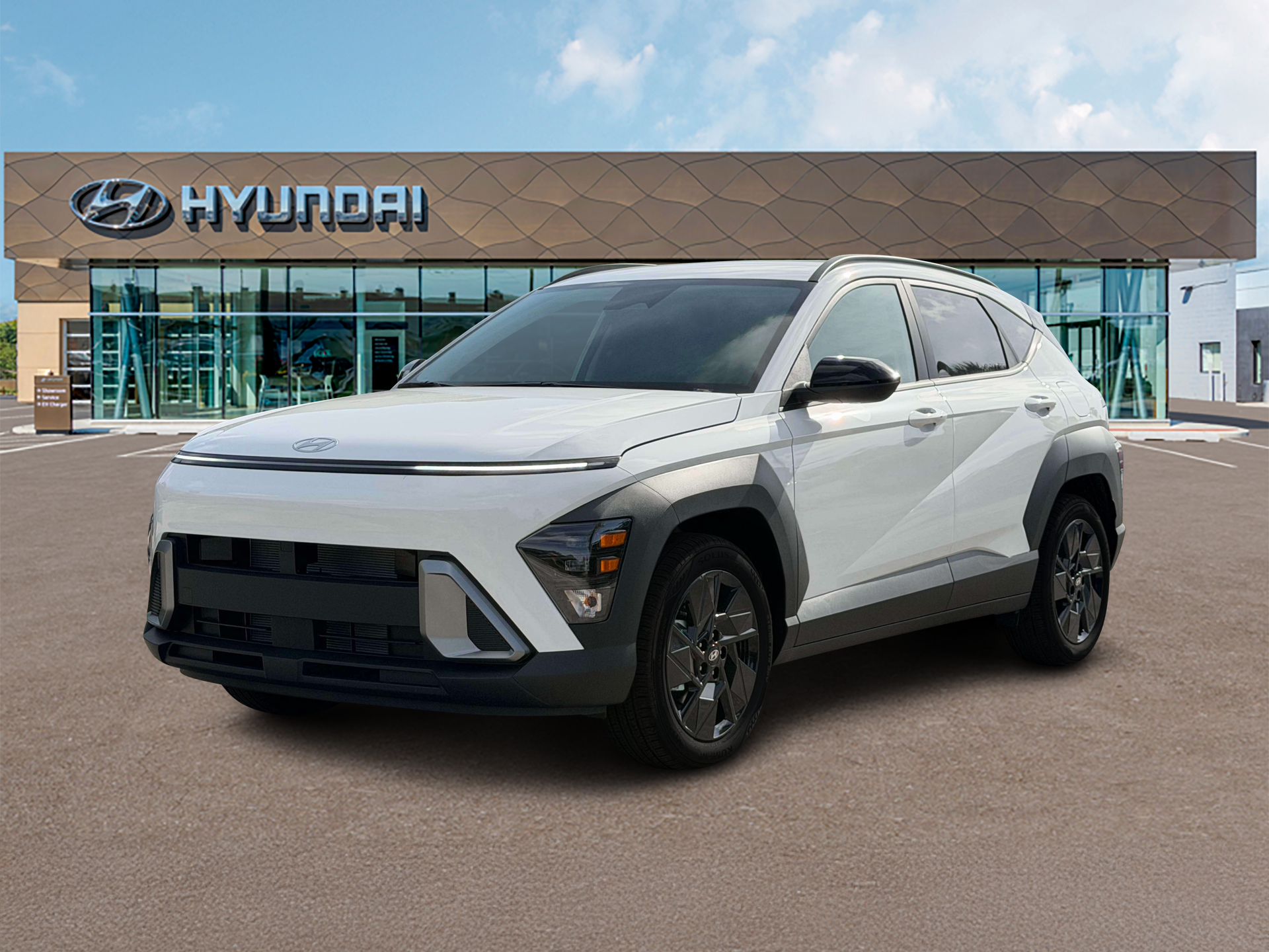 New 2027 Atlas White Hyundai SEL Sport FWD image 1