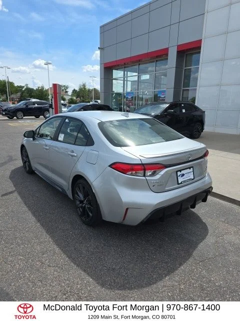 New 2026 Classic Silver Metallic Toyota  SE image 3