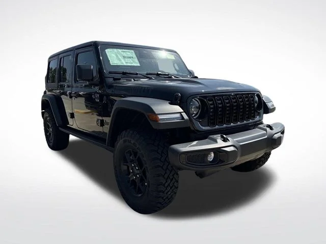 New 2026 Black Clear-Coat Exterior Paint Jeep Willys image 1