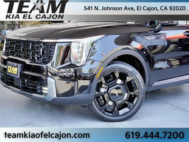 Used 2024 Black Kia X-Line EX image 3