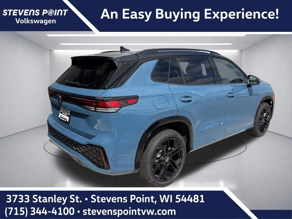 New 2026 Monterey Blue with Deep Black Roof Volkswagen 2.0T SE R-Line Black image 3