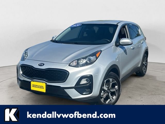 Used 2020 Silver Kia LX image 1