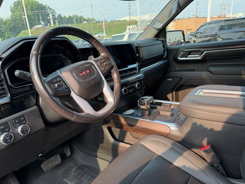 Used 2022 Titanium Rush Metallic GMC SLT image 10