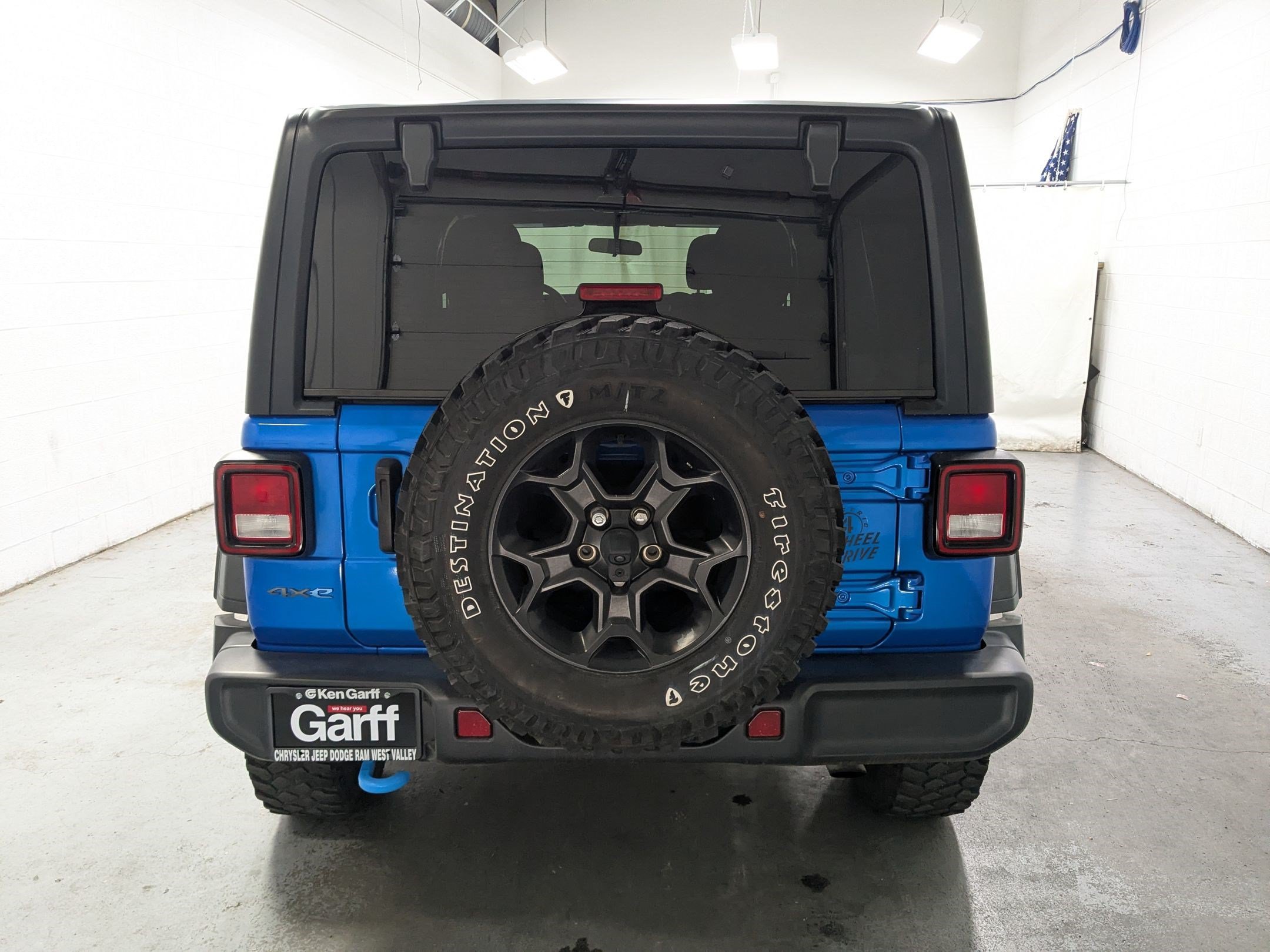 Used 2023 Hydro Blue Pearlcoat Jeep Willys image 5