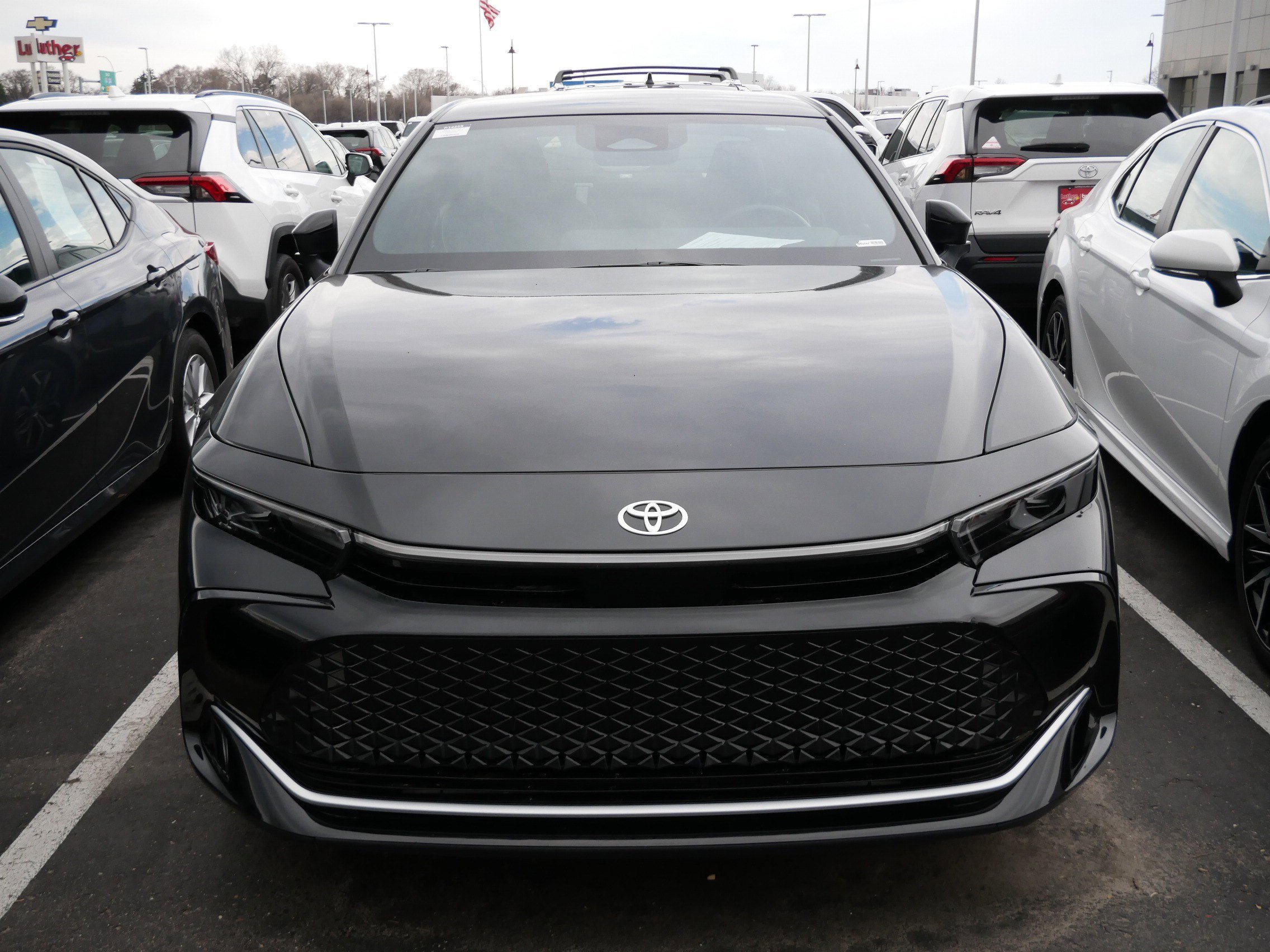 Certified 2025 Toyota Crown XLE with VIN JTDAAAAF4S3033594 for sale in Brooklyn Center, Minnesota