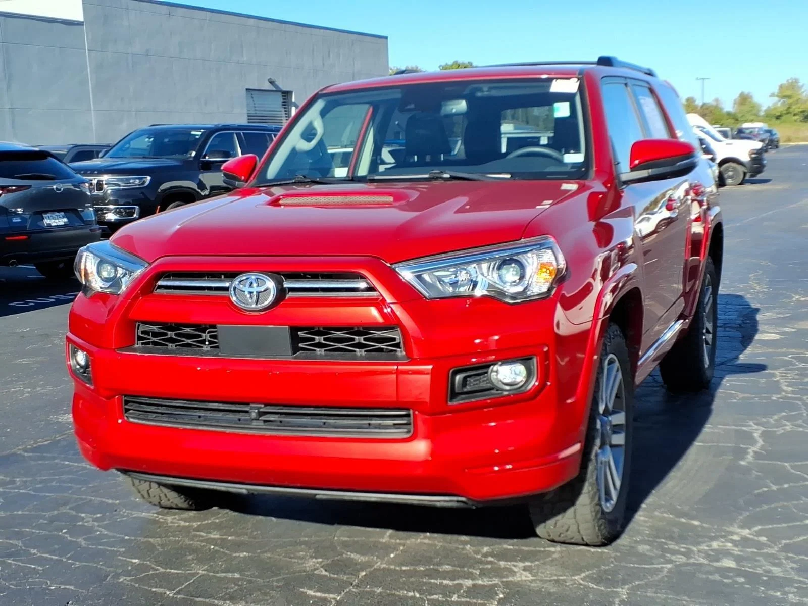 Used 2022 Barcelona Red Metallic Toyota TRD Sport image 2