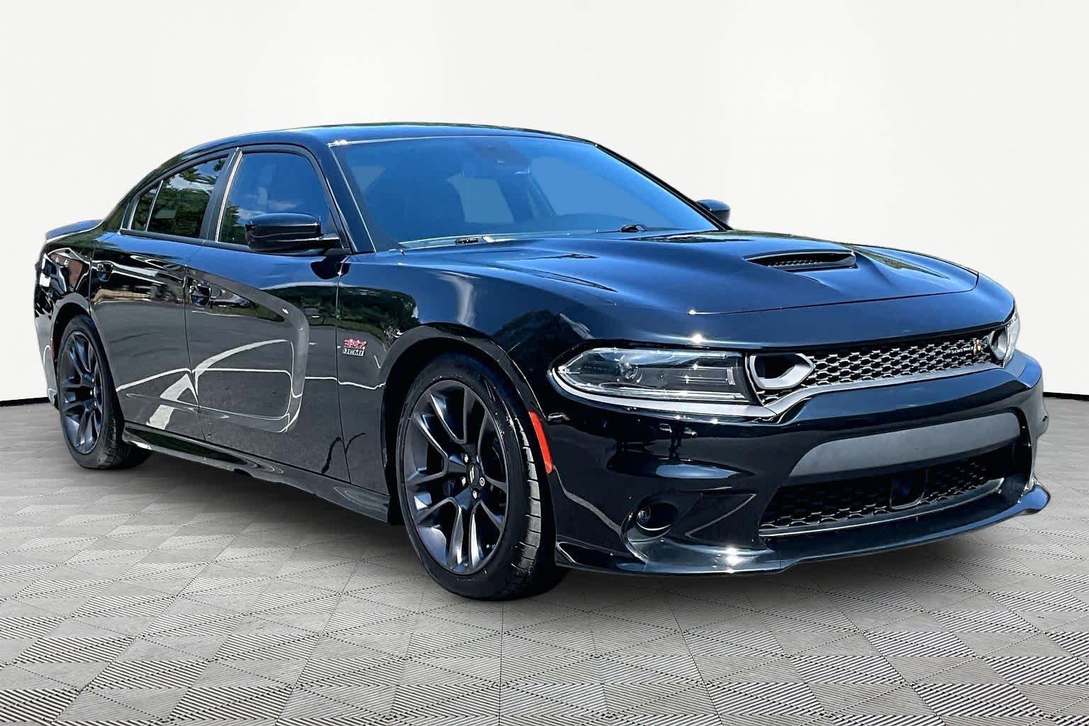 Used 2023 Pitch Black Clearcoat Dodge Scat Pack image 5