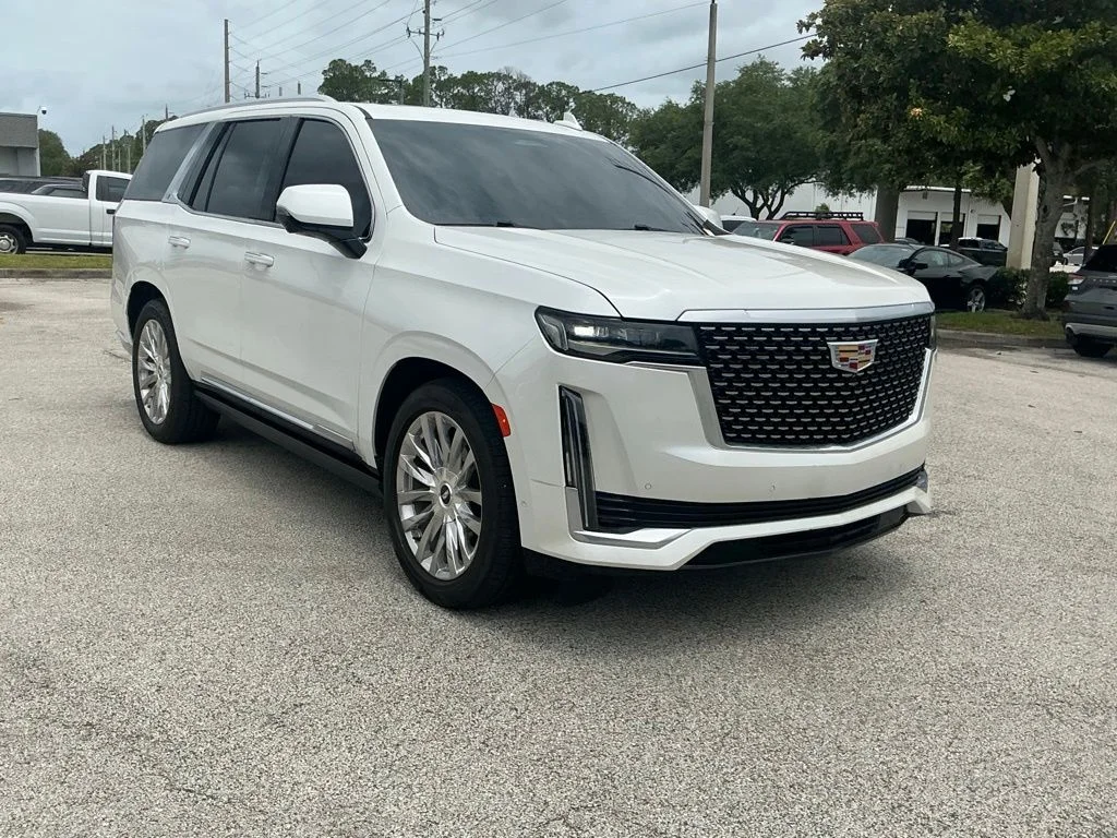 Used 2023 White Cadillac Premium Luxury image 21