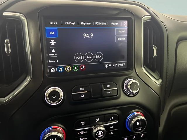 Used 2023 PACIFIC BLUE METALLIC GMC AT4 image 20