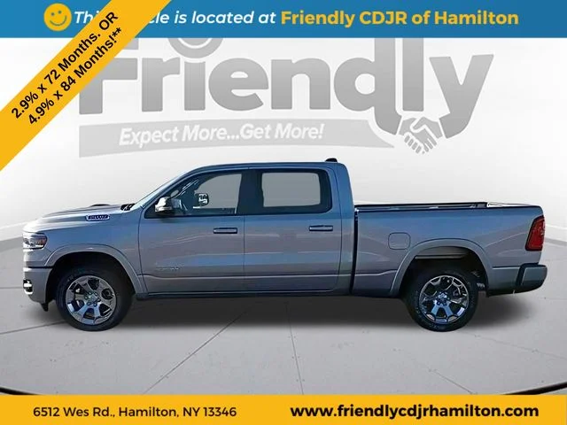 New 2026 Billet Silver Metallic Clear-Coat Exterior Paint RAM Big Horn/Lone Star image 2