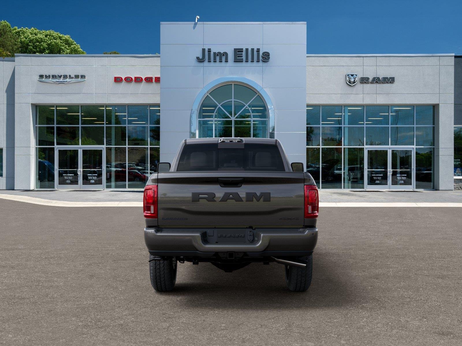 New 2027 Granite Crystal Metallic Clear-Coat Exterior Paint RAM Laramie image 7