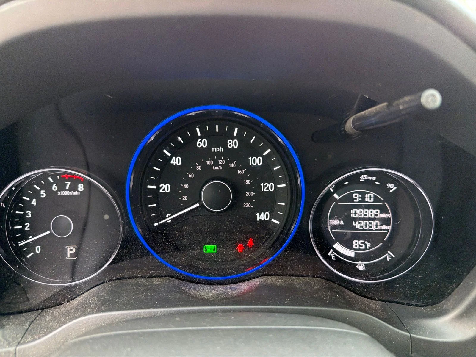 Used 2016 Modern Steel Metallic Honda LX image 13