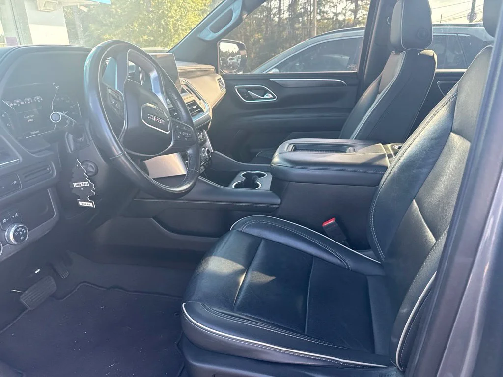 Used 2021 SATIN STEEL METALLIC GMC SLT image 6
