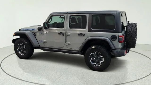 Used 2023 Gray Jeep Rubicon 4xe image 8