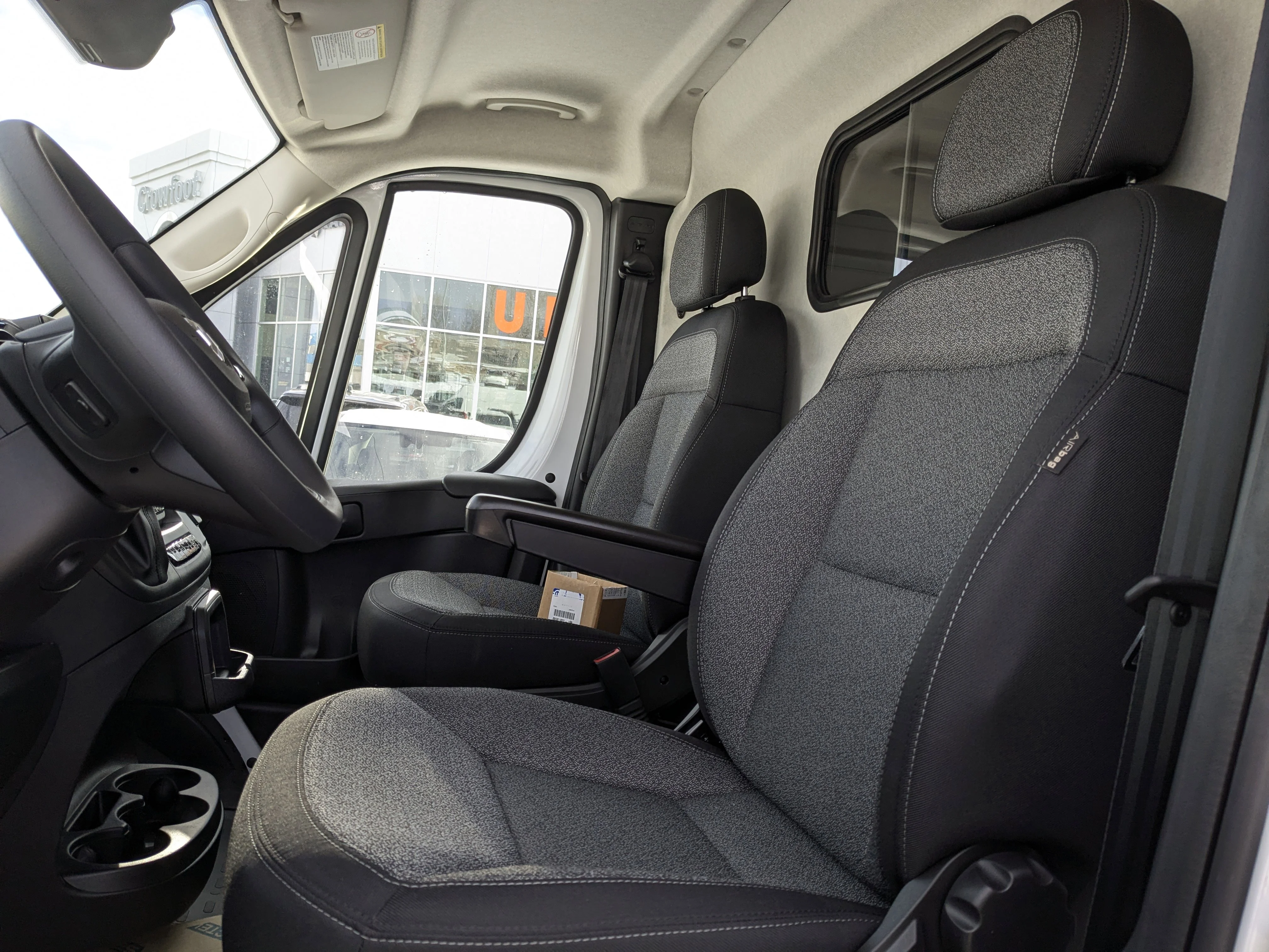 New 2026 White RAM Tradesman - - Super High Roof - Cargo Partition - Adaptive Cruise - Remote Start & tons more! image 14