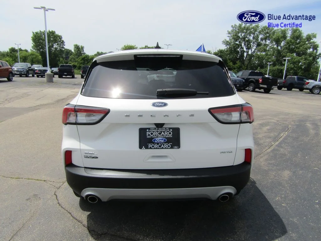 Certified Used 2021 Star White Ford SEL image 7
