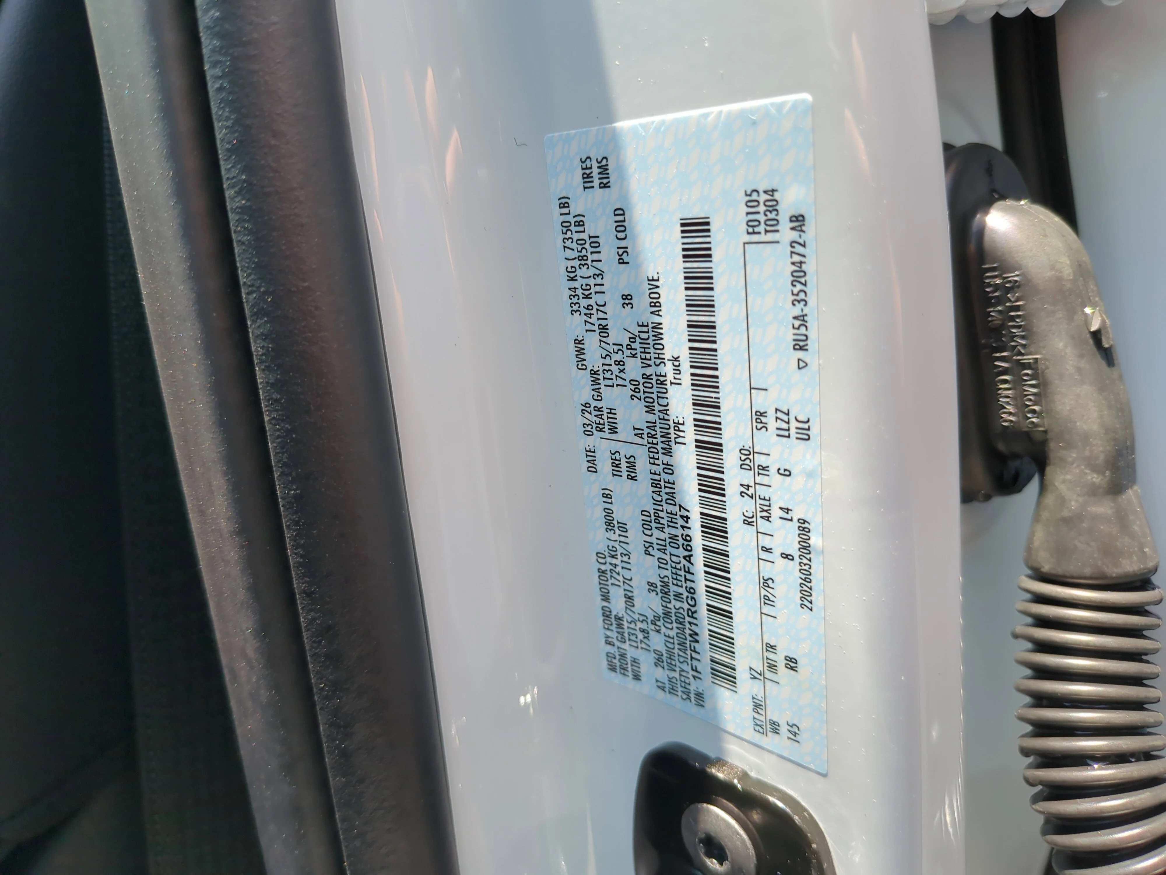 New 2026 Oxford White Ford Raptor® image 37