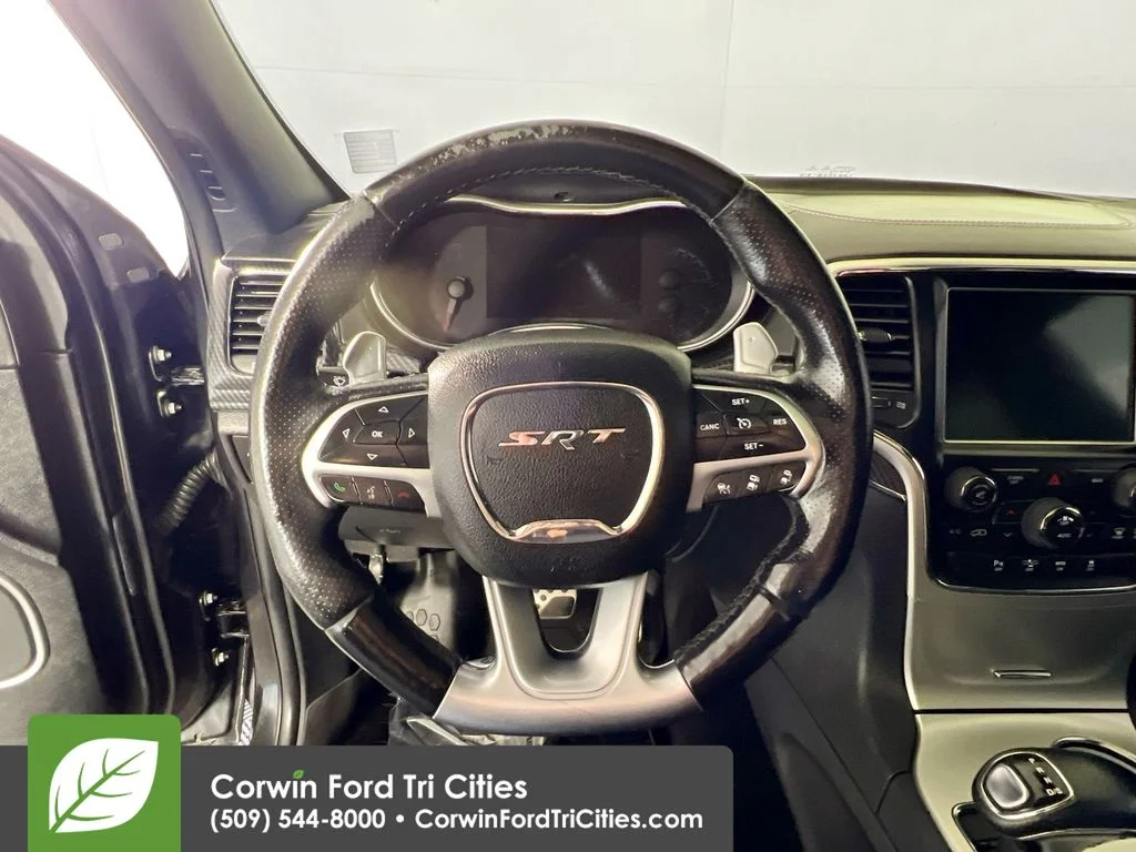 Used 2014 Brilliant Black Crystal Pearlcoat Jeep SRT image 8