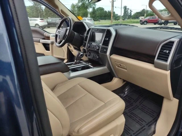Used 2018 Blue Jeans Metallic Ford Lariat image 24