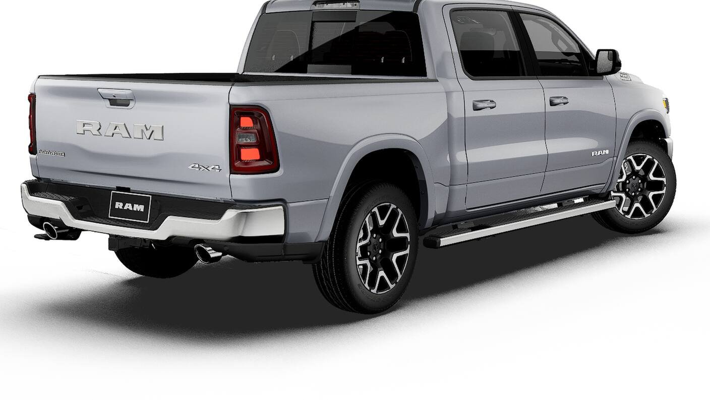 New 2027 Silver Zynith Exterior Paint RAM LARAMIE image 2