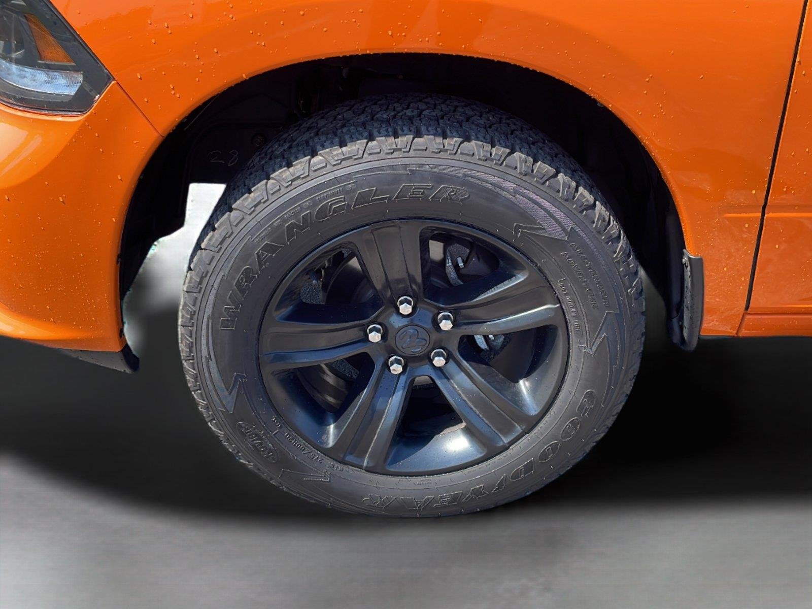 Used 2017 Ignition Orange Clearcoat Ram Sport image 16