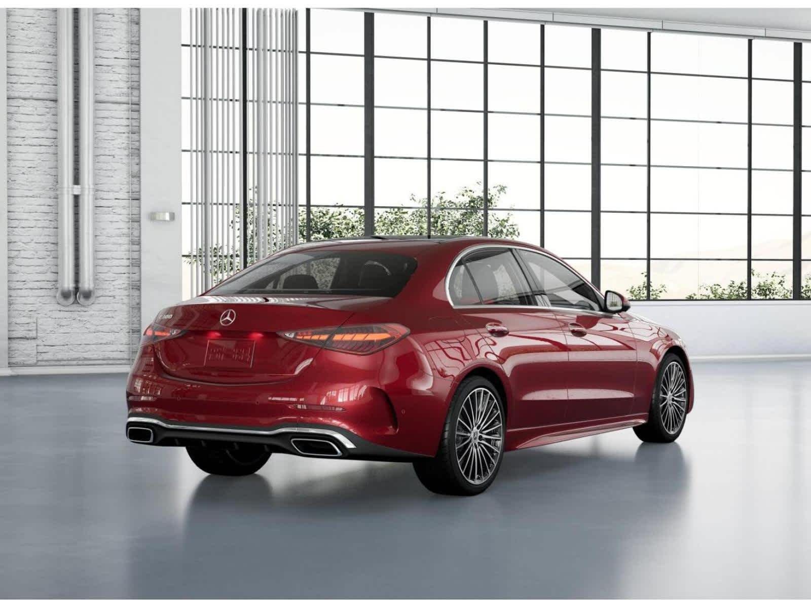 New 2026 MANUFAKTUR Patagonia Red Metallic Mercedes-Benz C 300 image 21