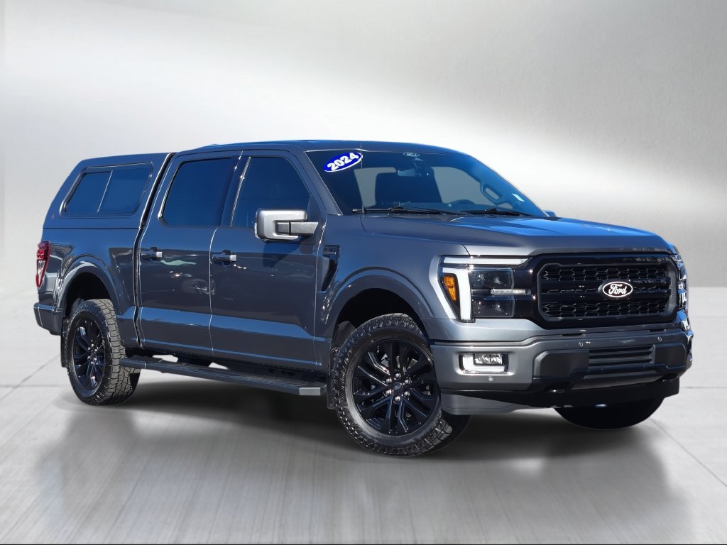Used 2024 Gray Metallic Ford Lariat image 1
