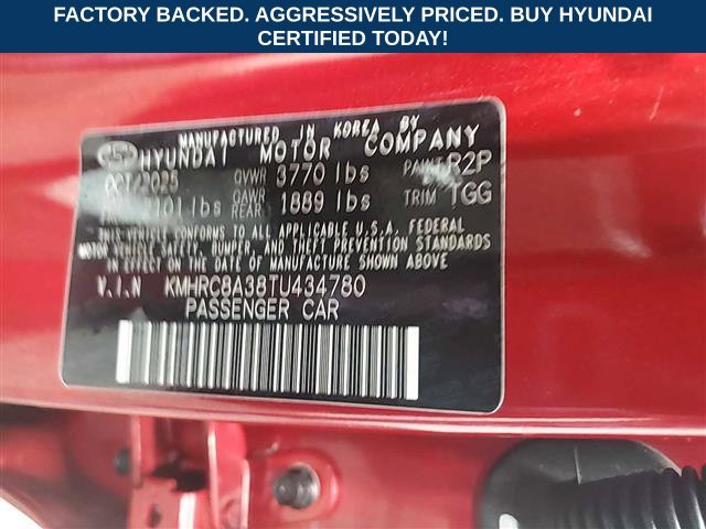 Certified Used 2026 Red Hyundai SEL image 5