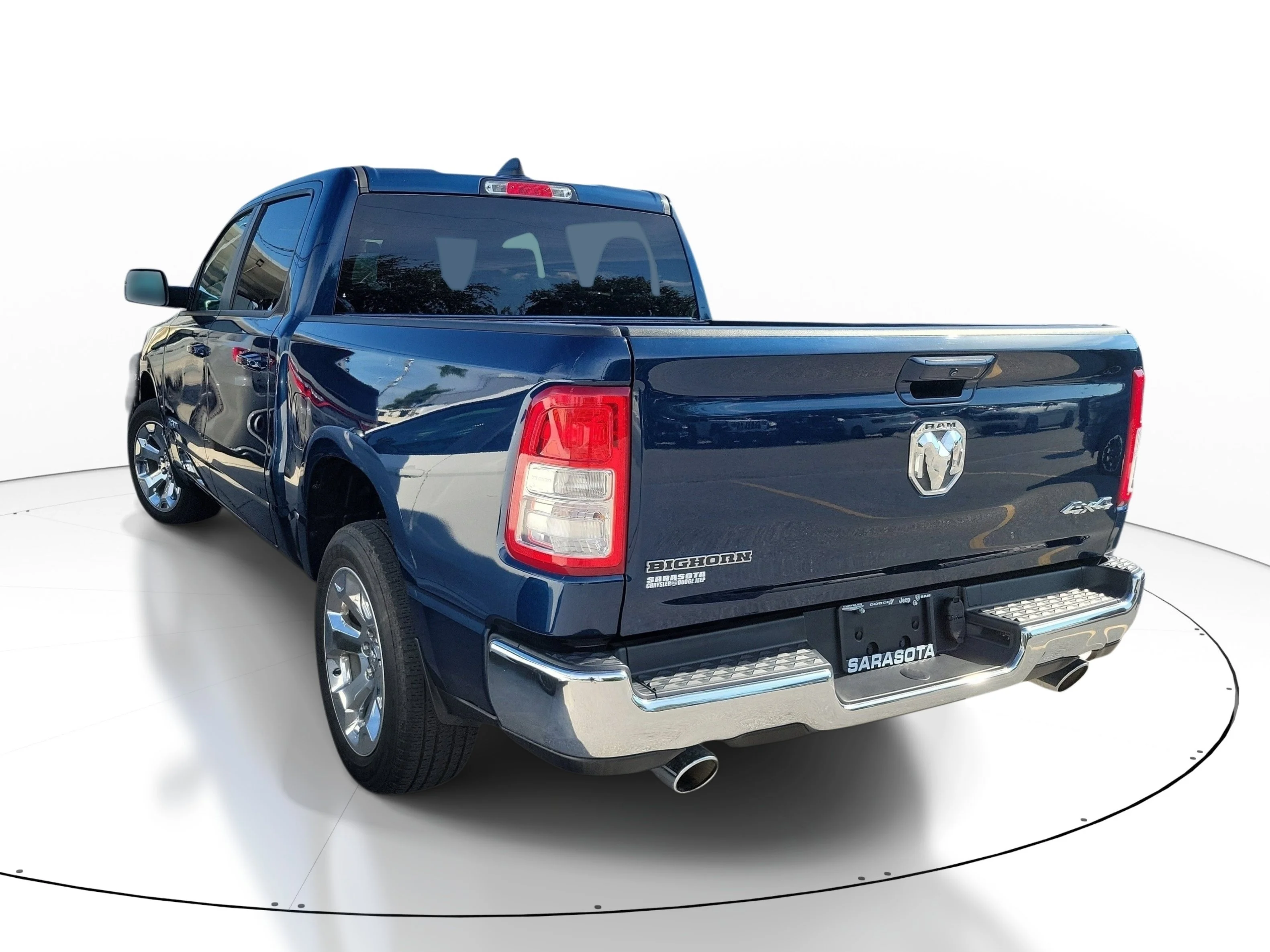 Used 2022 Patriot Blue Pearlcoat Ram Big Horn image 3