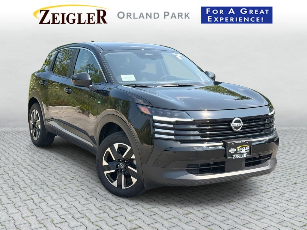 Certified Used 2025 Black Nissan SV image 1