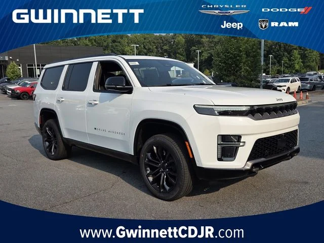 New 2026 Bright White Clear-Coat Exterior Paint Jeep Summit Reserve image 1