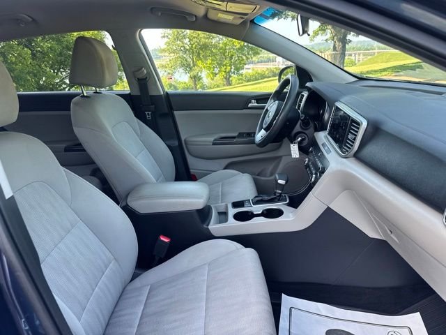 Used 2021 Blue Kia LX image 11