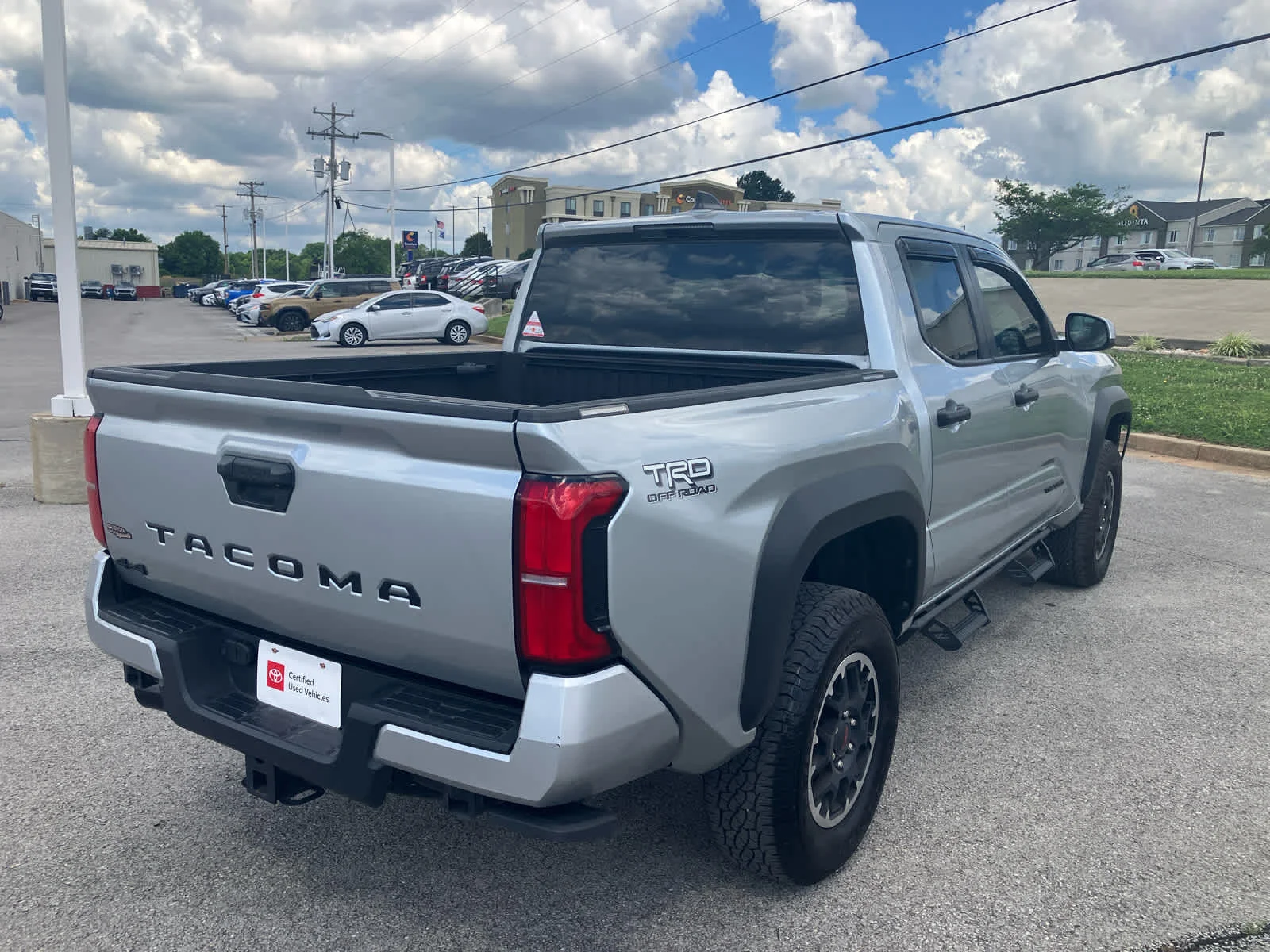 Certified Used 2024 Celestial Silver Metallic Toyota TRD Off Road image 8