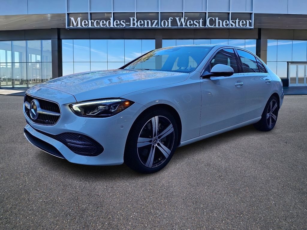 Certified Used 2025 White Mercedes-Benz C 300 image 3
