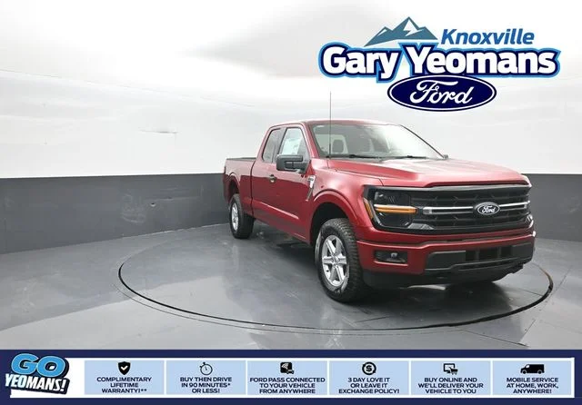 New 2026 Ruby Red Metallic Tinted Clearcoat Ford XLT image 1