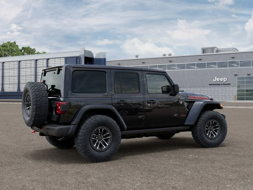New 2026 Black Clear-Coat Exterior Paint Jeep Rubicon X image 4