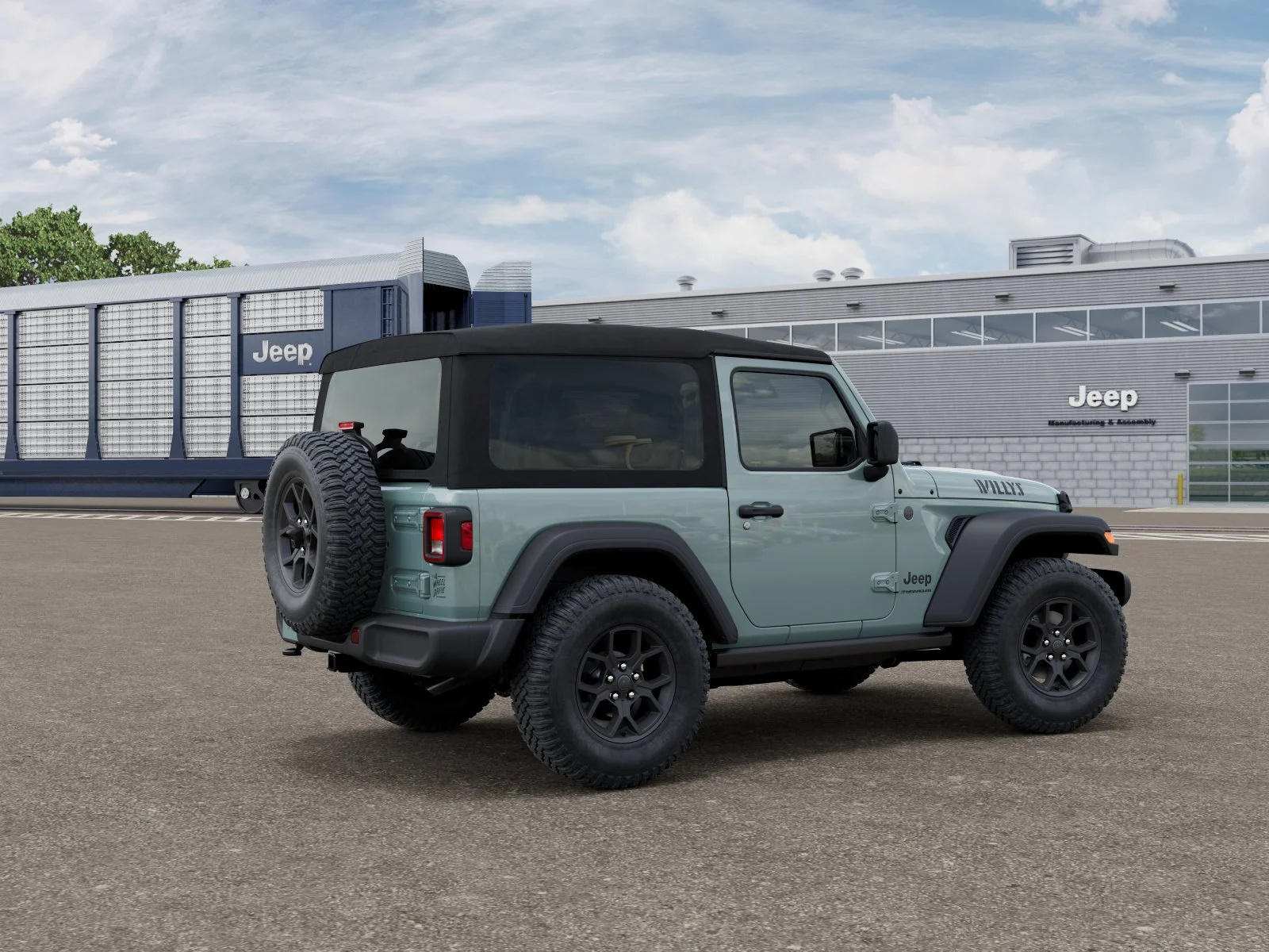 New 2026 Earl Clear-Coat Exterior Paint Jeep Willys image 2