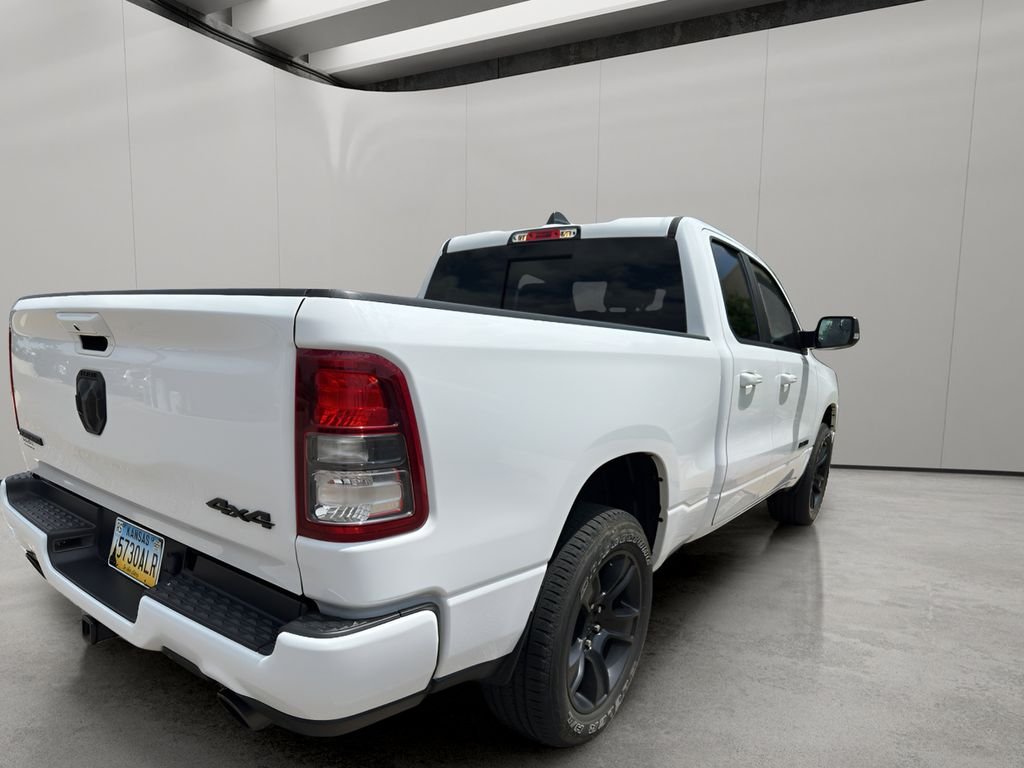 Used 2022 Bright White Clearcoat Ram Big Horn image 5