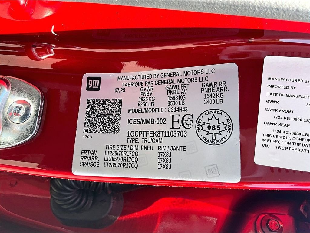 Used 2026 Red Chevrolet ZR2 image 34