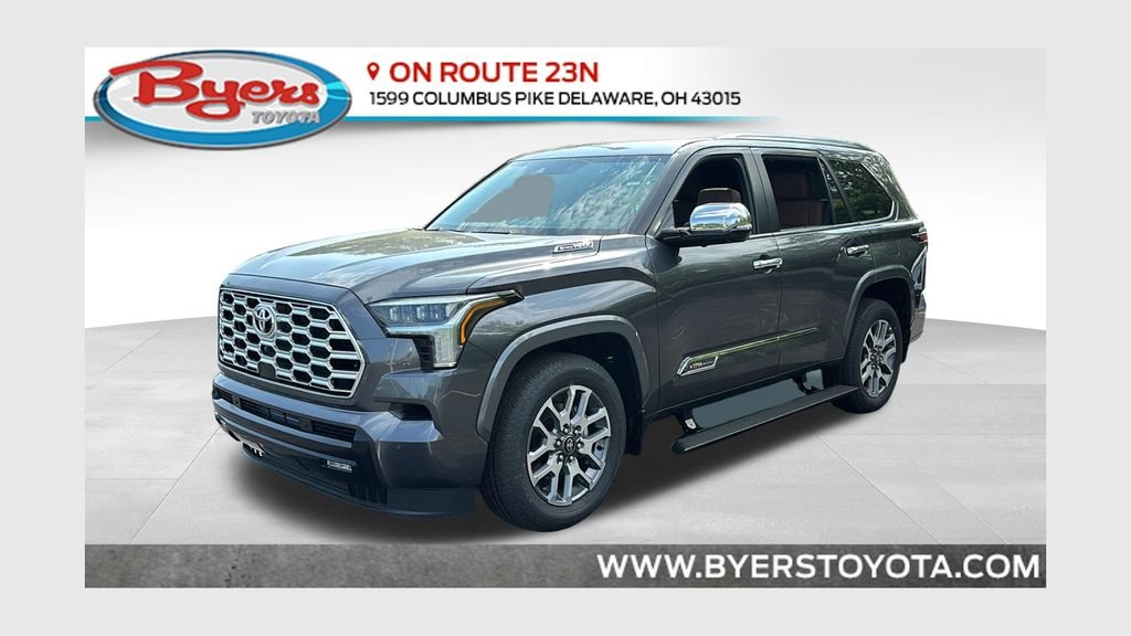Magnetic Gray Metallic 2026 Toyota Sequoia SUV / Crossover Four-Wheel Drive