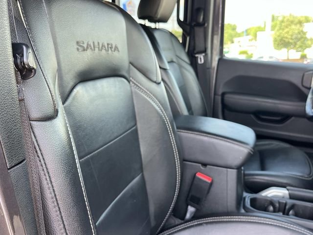 Used 2021 Gray Jeep Unlimited Sahara 4xe image 23