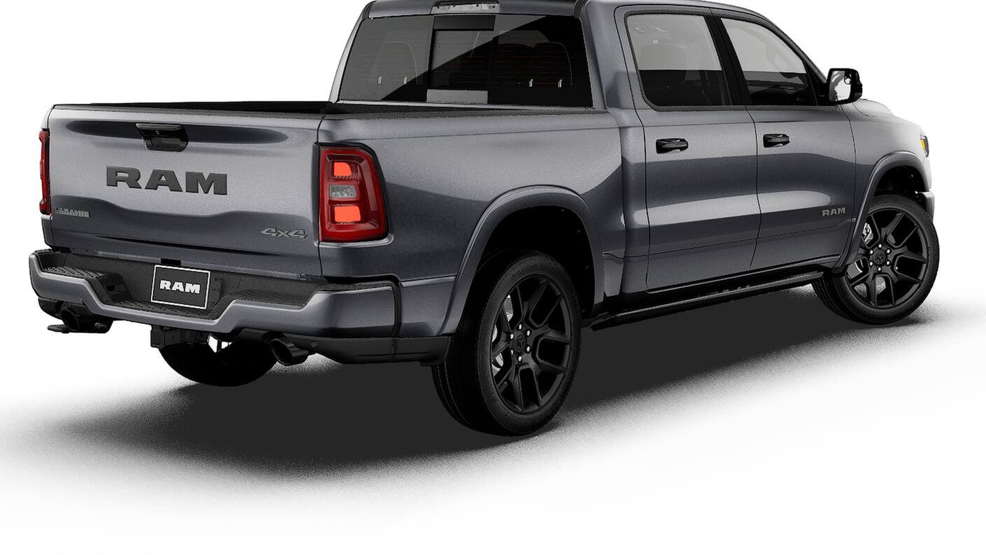 New 2027 Granite Crystal Metallic Clear-Coat Exterior Paint RAM Laramie image 28